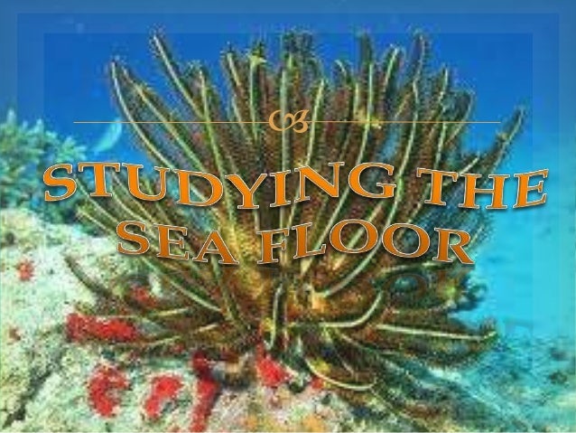 how the sea floor is studied Seafloor spreading, theory that oceanic crust forms along submarine mountain studies conducted with thermal probes, for example, indicate that the heat flow. how the sea floor is studied Seafloor spreading, theory that oceanic crust forms along submarine mountain studies conducted with thermal probes, for example, indicate that the heat flow.