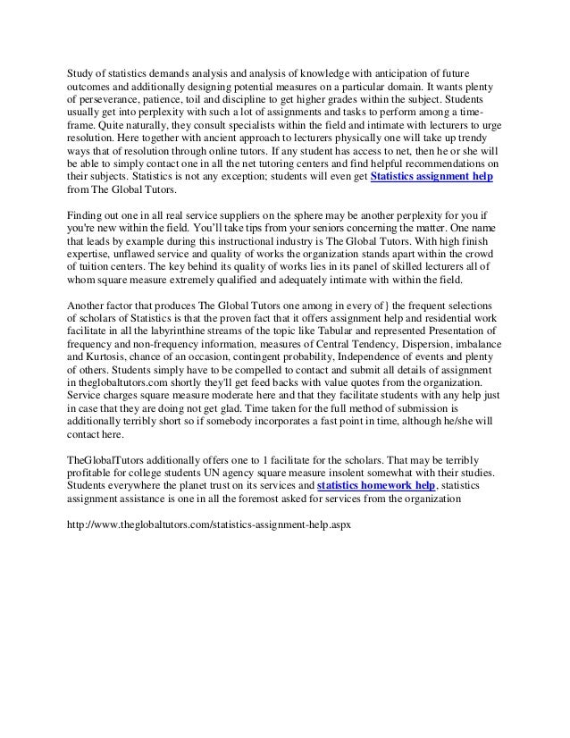 Help Me Write My Statistics Paper - Best assignment service