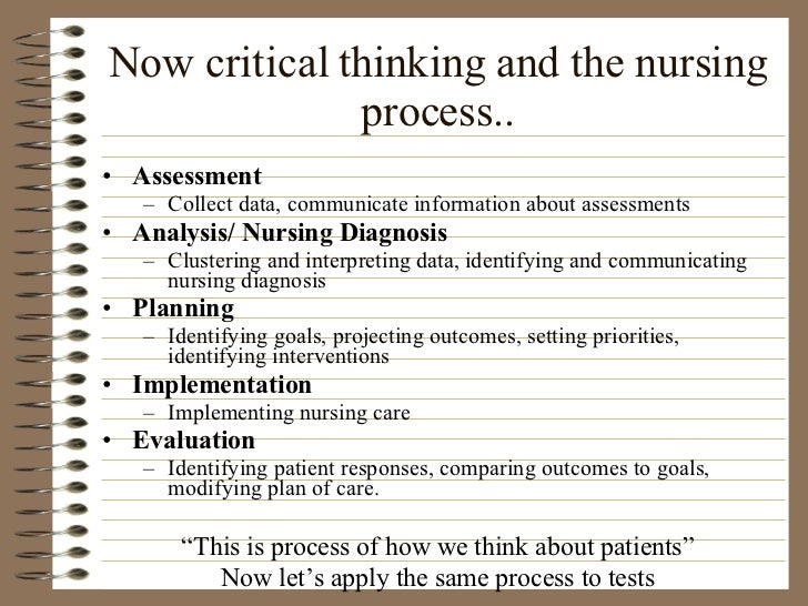 Teaching critical thinking skills to nursing students