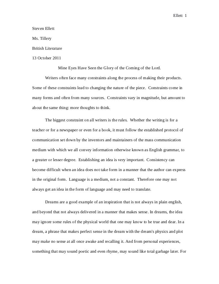 High School Senior Projects Examples