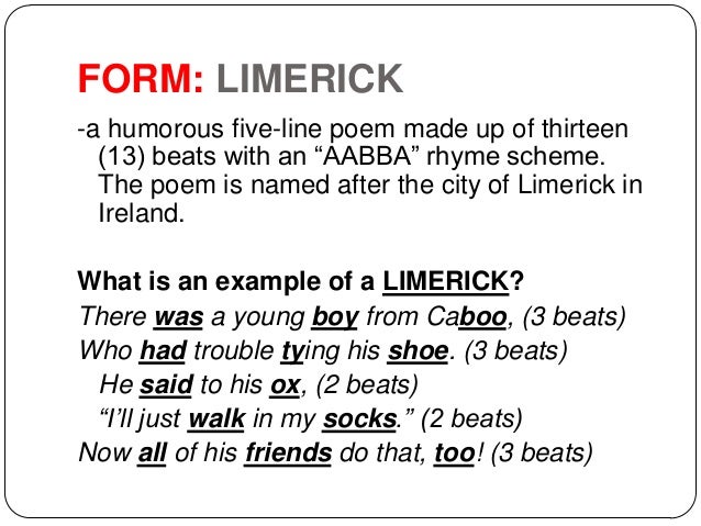 How to Write a Limerick recommendations How to Write a Limerick recommend