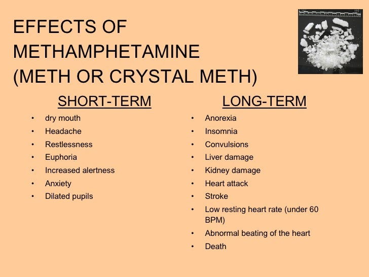 long term health pronlems with meth use long term health pronlems with meth use