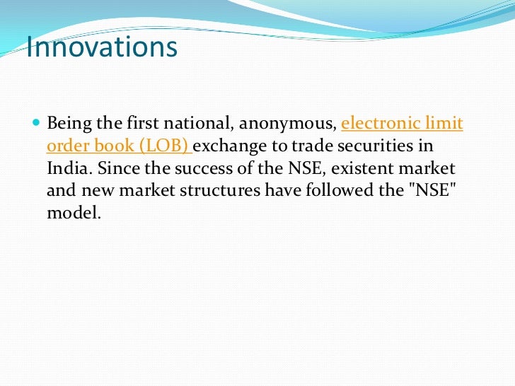Weekly options trading commenced on nse in
