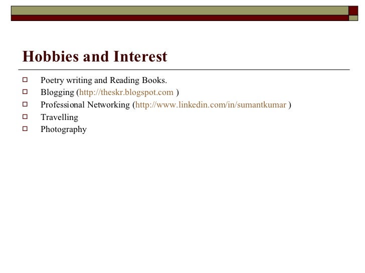 how to write hobbies and interests on a cv  u2013 essays hub