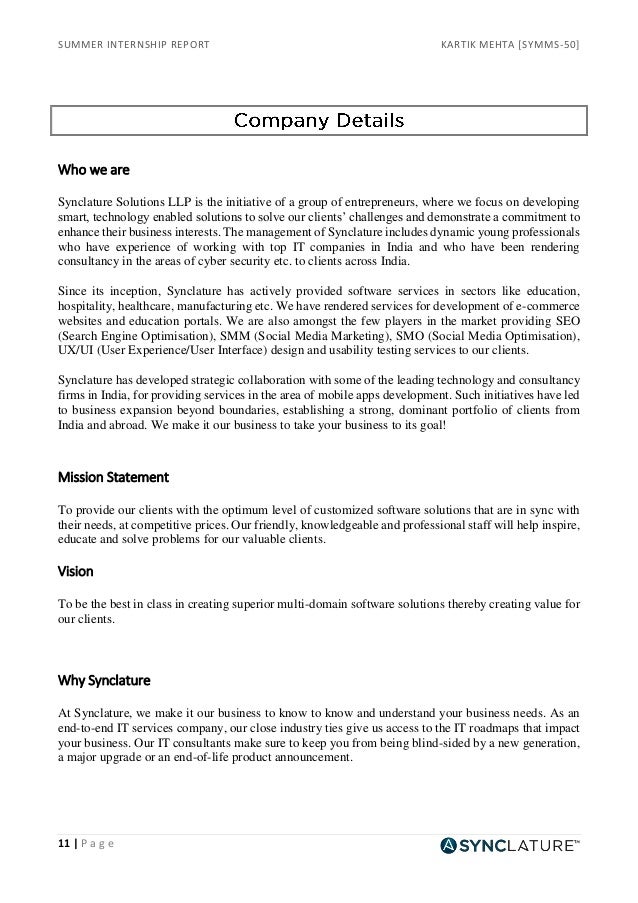 How to write an interim report picture