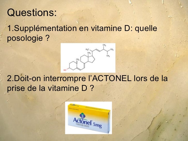 Supplémentation Vitamine D