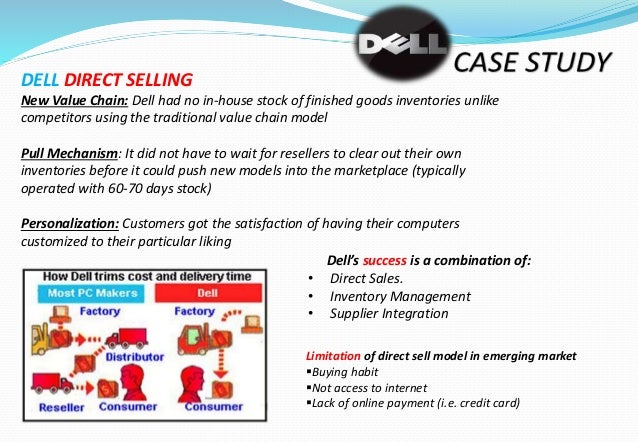 Supply Chain Management Case Studies: Dell Supply Chain Management