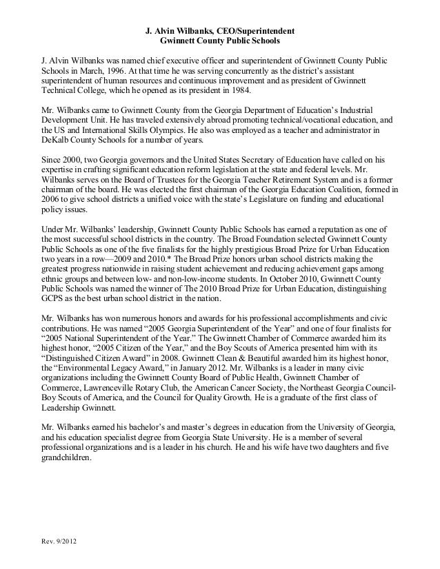 superintendent cover letters