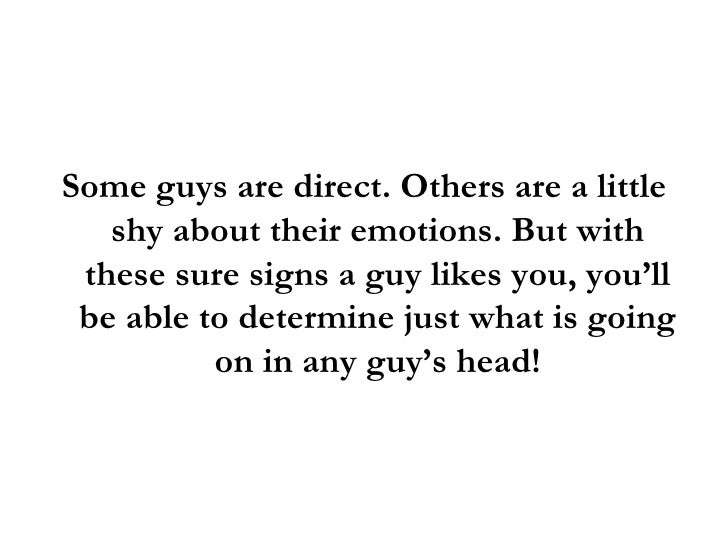 Signs That A Guy Likes You 16