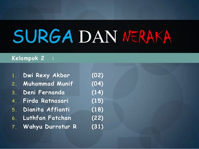 Surga dan neraka 2