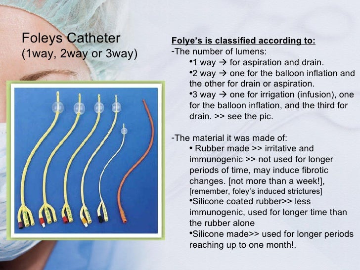 Surgical drains, tube, catheters and central lines
