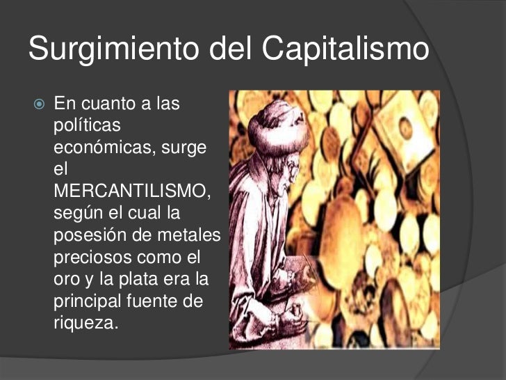 Surgimiento del capitalismo