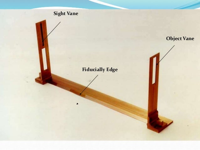 Plane Table Surveying Ppt Object Vane Sight Fiducially Edge 7