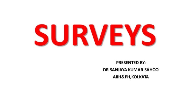 Research survey methods