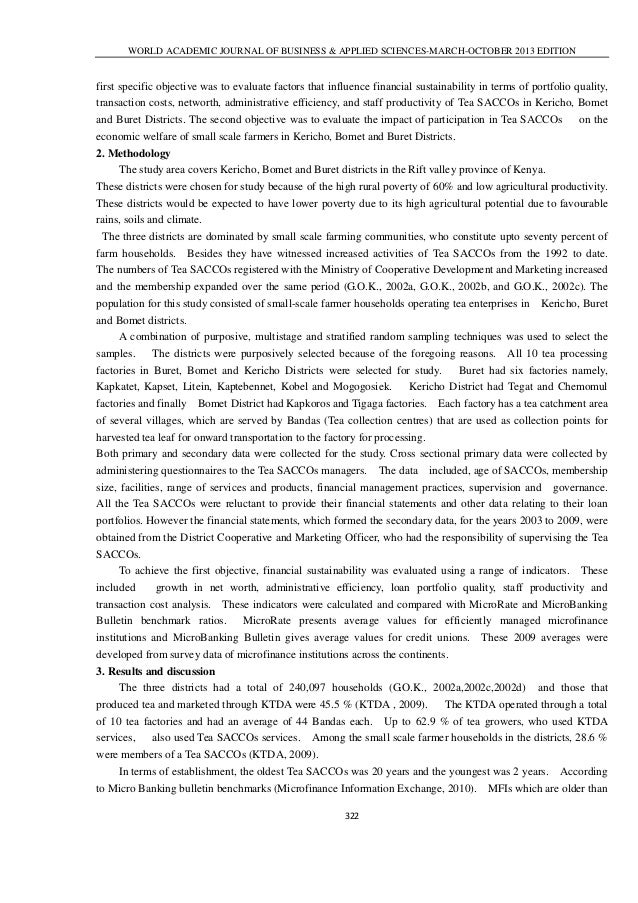 A literature review on microfinance | The Discomfort Zone