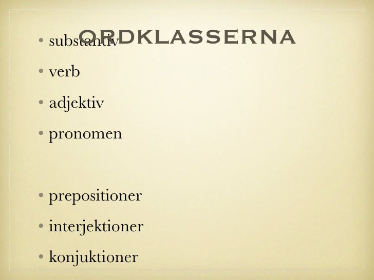 läran om ord läran om ord