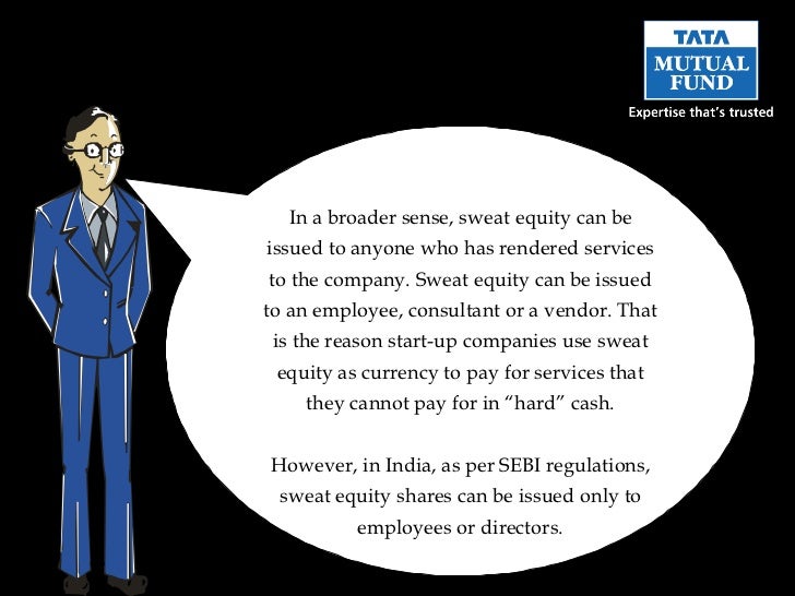 distinguish between employee stock option and sweat equity shares