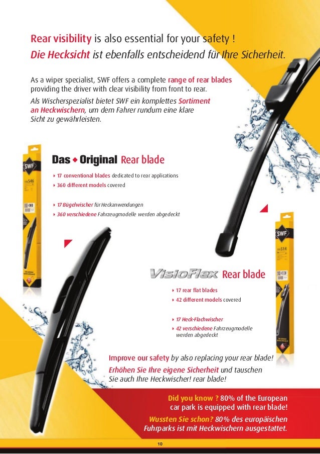 SWF Wiper Systems for Passenger Cars, LCVs & Trucks 20142015 catalog…
