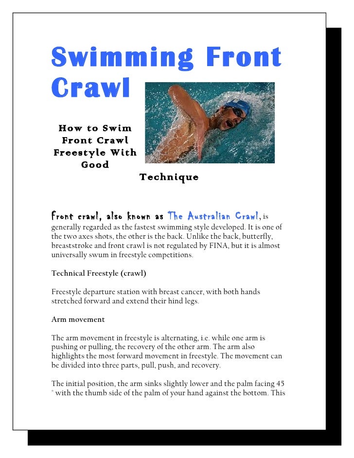 how to to swim swimming front crawl how to swim front crawl freestyle with tech how to to swim swimming front crawl how to swim front crawl freestyle with tech