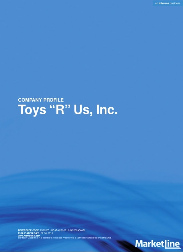 swot toys r us Toys r us, inc-strategic swot analysis review provides a comprehensive insight into the company's history, corporate strategy, business structure and operations the report contains a detailed swot analysis, information on the company's key emp. swot toys r us Toys r us, inc-strategic swot analysis review provides a comprehensive insight into the company's history, corporate strategy, business structure and operations the report contains a detailed swot analysis, information on the company's key emp.