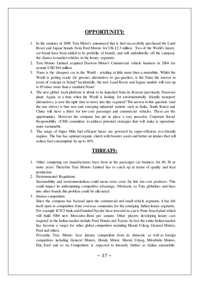 swot of tata motors Swot analysis for tata motors - download as word doc (doc / docx), pdf file (pdf), text file (txt) or read online. swot of tata motors Swot analysis for tata motors - download as word doc (doc / docx), pdf file (pdf), text file (txt) or read online.