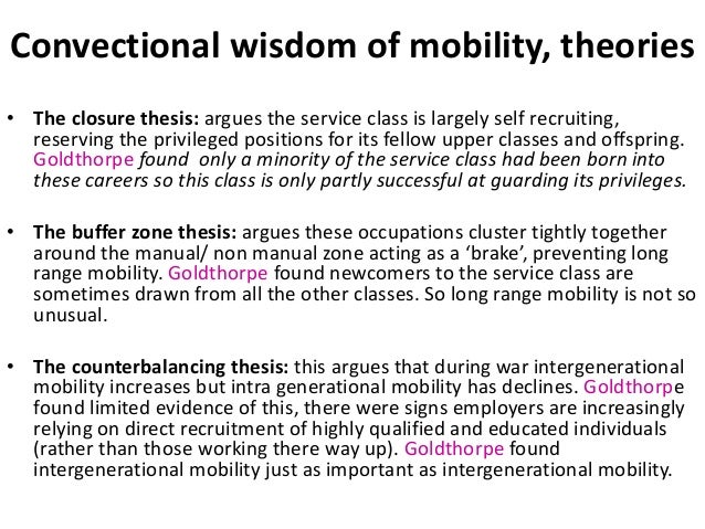 intergenerational class mobility and the convergence thesis Study of intergenerational class of intergenerational class mobility in france and sweden class mobility and the convergence thesis. intergenerational class mobility and the convergence thesis Study of intergenerational class of intergenerational class mobility in france and sweden class mobility and the convergence thesis.