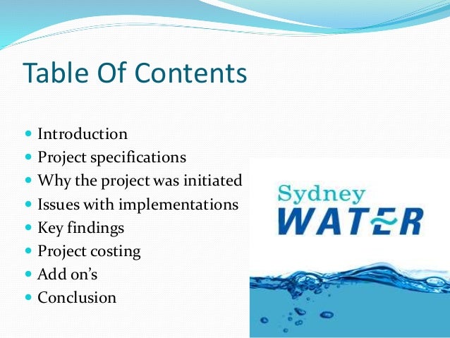 Sydney Water 62