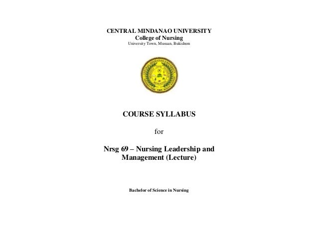 Leadership and management in nursing essay