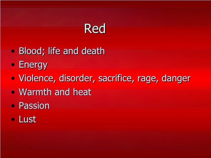 Image result for red symbolises