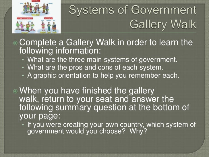 Systems of government