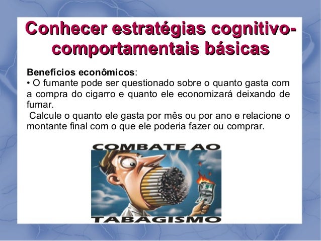 Como é possível deixar de fumar remédios de gente