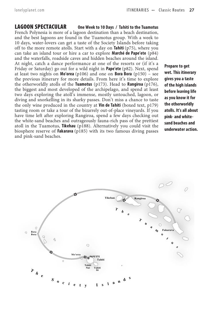Tahití y la Polinesia francesa en un presupuesto - Lonely Planet Tahití y la Polinesia francesa en un presupuesto - Lonely Planet