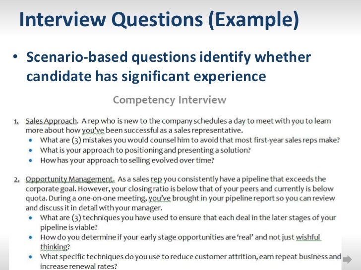sales case study interview sales case study interview