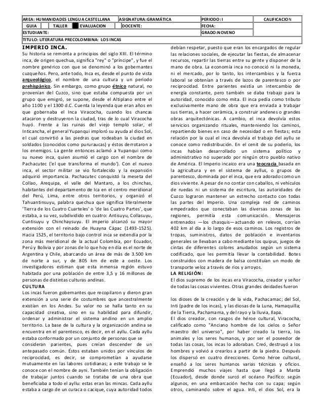 TALLER LITERATURA taller literatura: