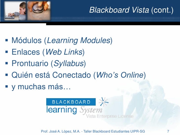 bockbord vitt ~ taller blackboard vista estudiantes bockbord vitt ~ taller blackboard vista estudiantes