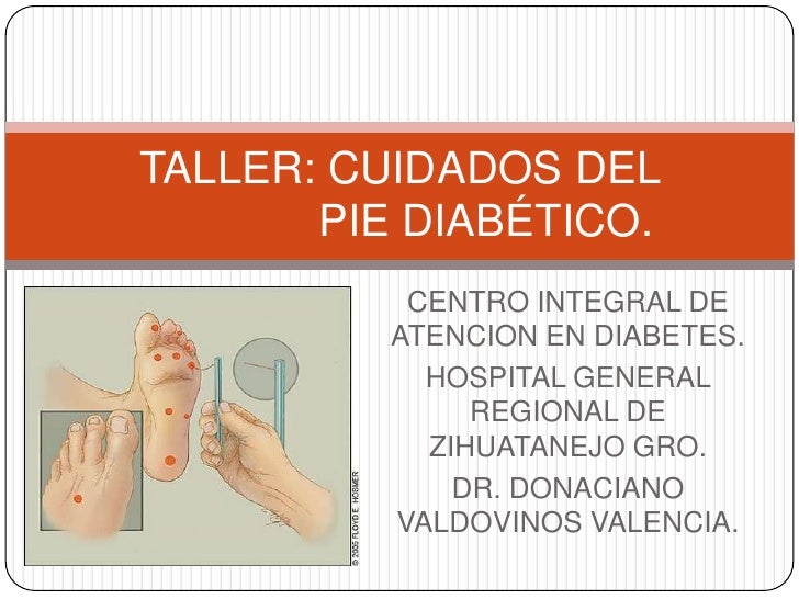 Taller pie diabético Taller pie diabético