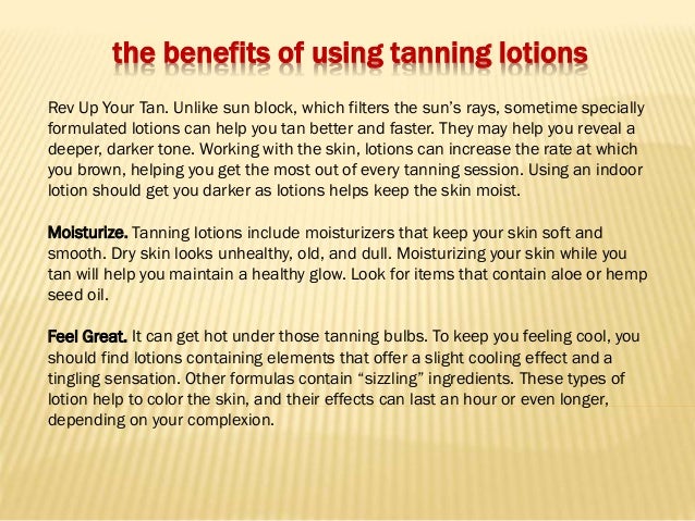 Why Use Lotion In Tanning Bed Why Use Lotion In Tanning Bed