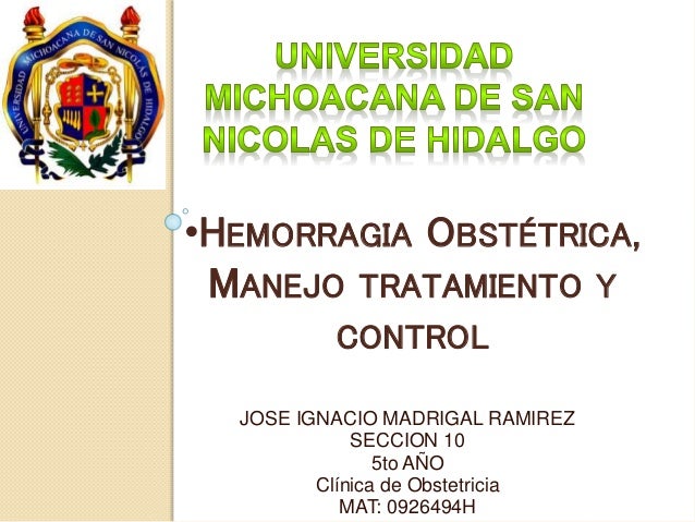 HEMORRAGIA TRATAMIENTO hemorragia tratamiento: