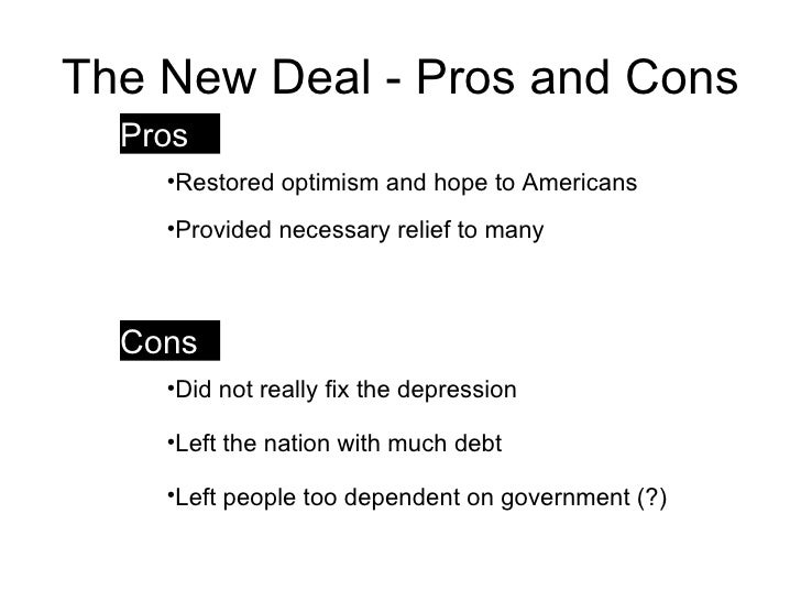 pros and cons of fdr s brainchild The pros and cons of eating meat the brainchild of a former ad man and the founder of the johns hopkins center for a livable future, was. pros and cons of fdr s brainchild The pros and cons of eating meat the brainchild of a former ad man and the founder of the johns hopkins center for a livable future, was.