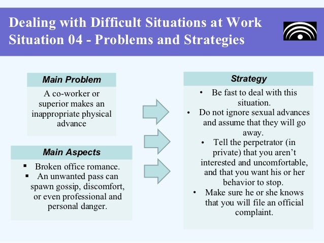 examples of difficult situations