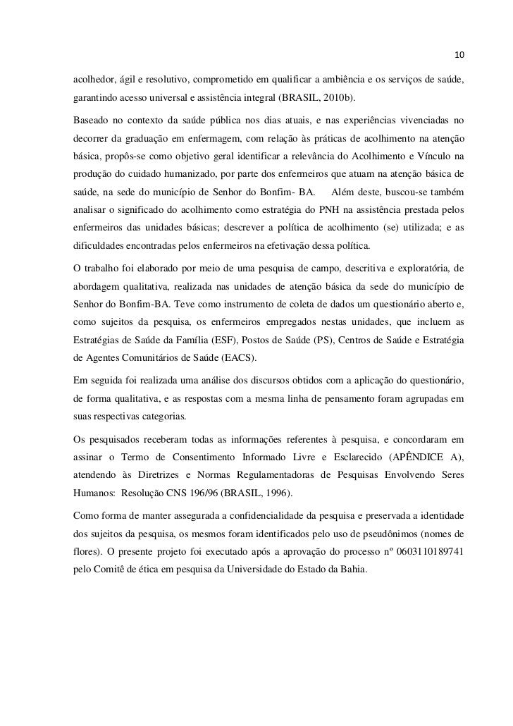 Monografia saude publica