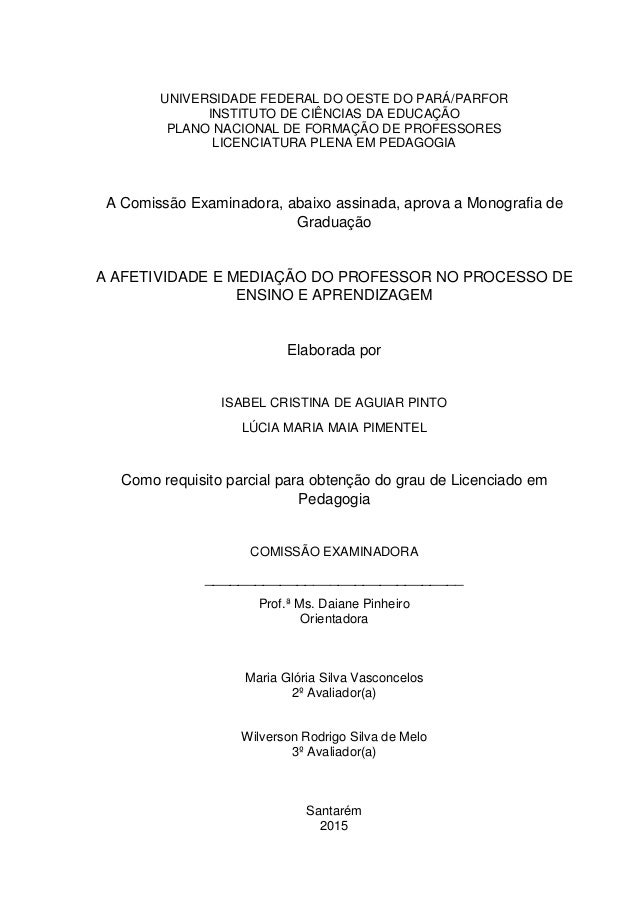 Objetivo do curso de pedagogia