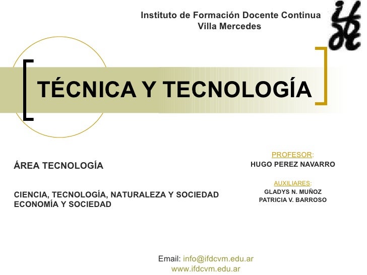 TECNOLOGIA DE TECNICA tecnologia de tecnica: