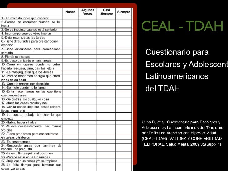TDAH Deteccion Temprana y Tratamiento ADHD Treatment Palacio