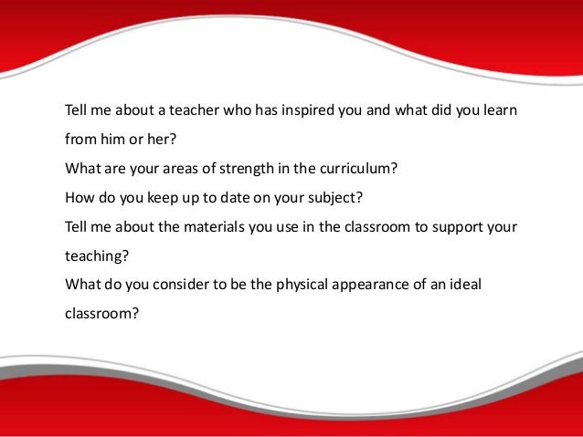 assistant principal interview questions and answers