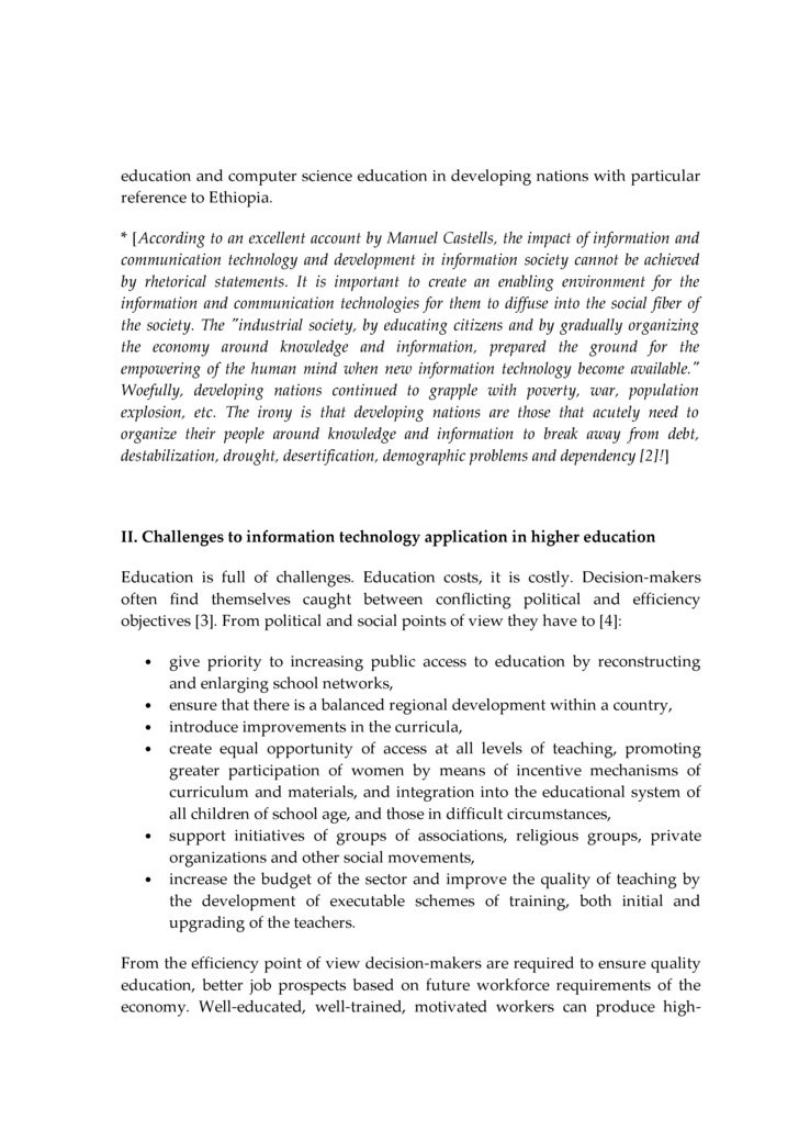 Science technology and communication essay