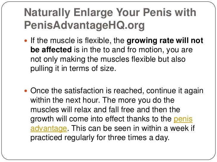 To Naturally Enlarge The Penis 51