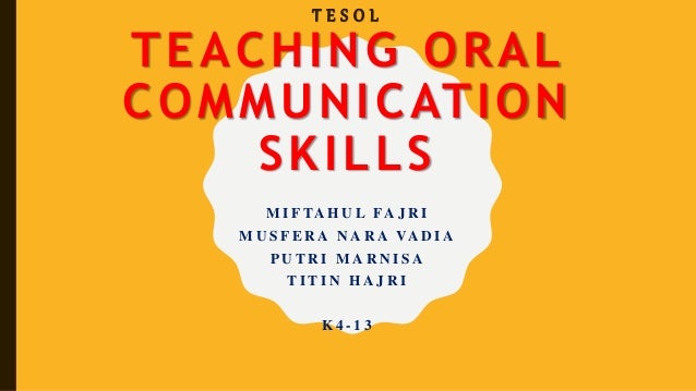 Oral Communication Tips 50