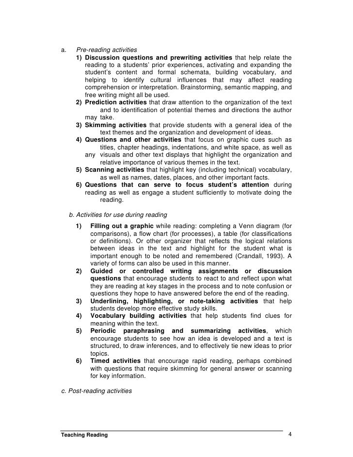 essay classification examples