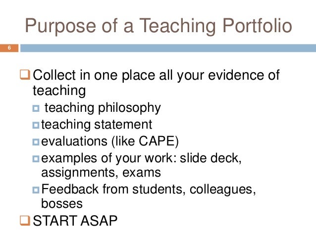 Teaching Statements | Center for Teaching | Vanderbilt